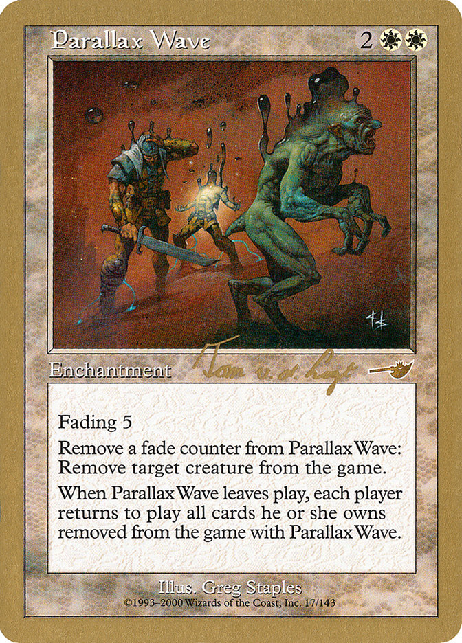 Parallax Wave (Tom van de Logt) [World Championship Decks 2000] | Arkham Games and Comics