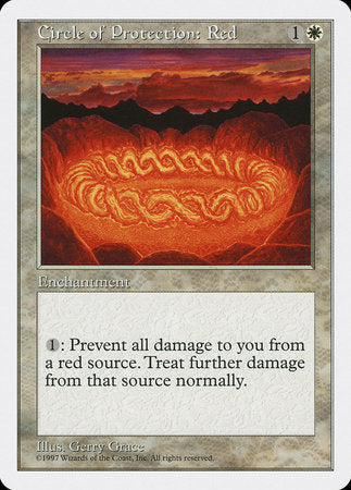 Circle of Protection: Red [Fifth Edition] | Arkham Games and Comics