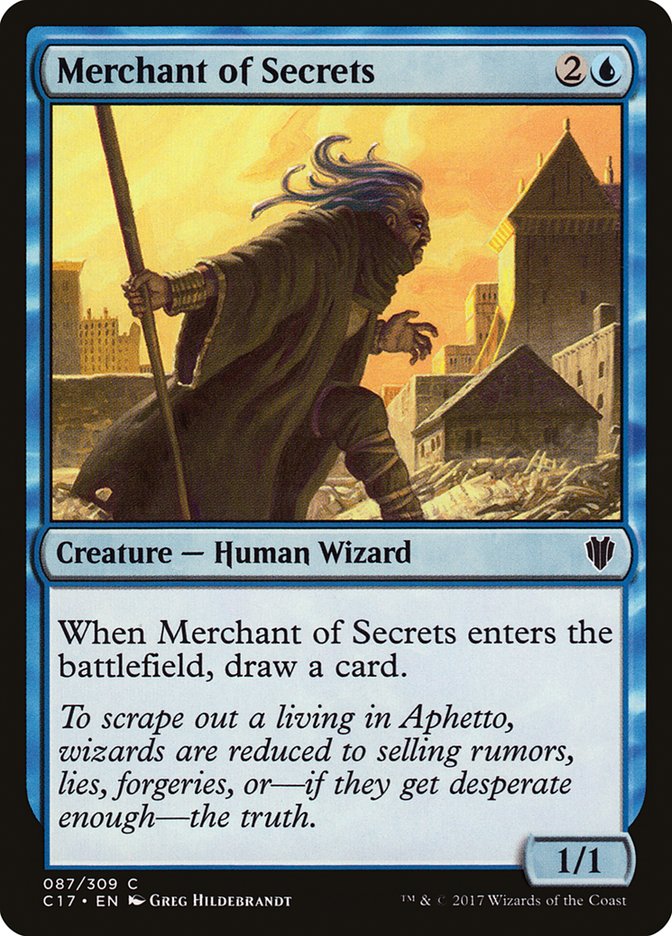 Merchant of Secrets [Commander 2017] | Arkham Games and Comics