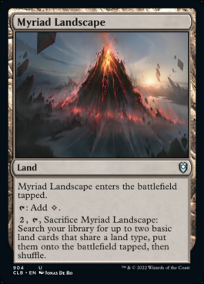 Myriad Landscape [Commander Legends: Battle for Baldur's Gate] | Arkham Games and Comics