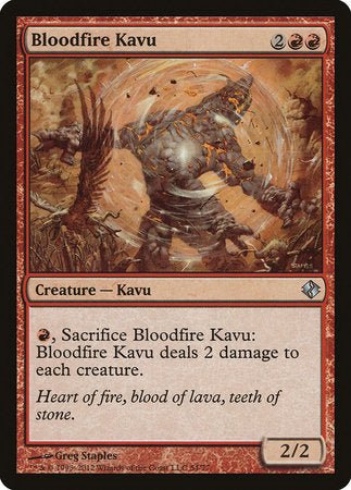 Bloodfire Kavu [Duel Decks: Venser vs. Koth] | Arkham Games and Comics