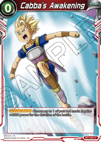 Cabba's Awakening (Reprint) (BT1-027) [Battle Evolution Booster] | Arkham Games and Comics