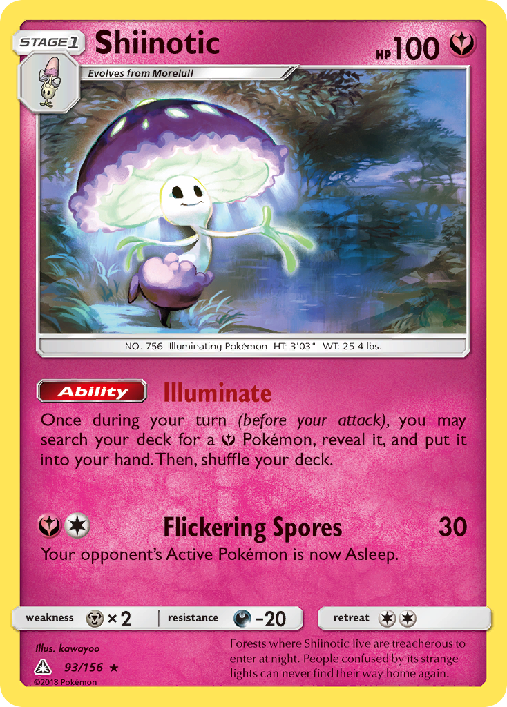 Shiinotic (93/156) [Sun & Moon: Ultra Prism] | Arkham Games and Comics