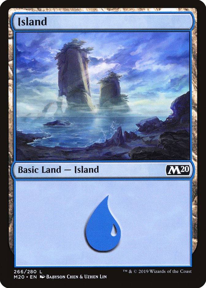 Island (#266) [Core Set 2020] | Arkham Games and Comics