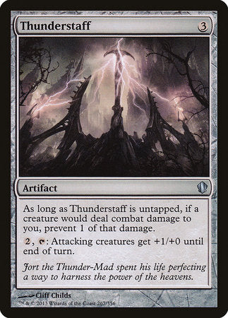 Thunderstaff [Commander 2013] | Arkham Games and Comics