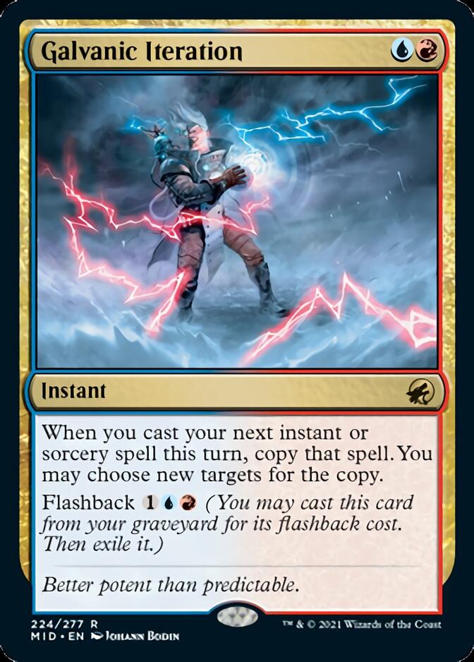 Galvanic Iteration [Innistrad: Midnight Hunt] | Arkham Games and Comics