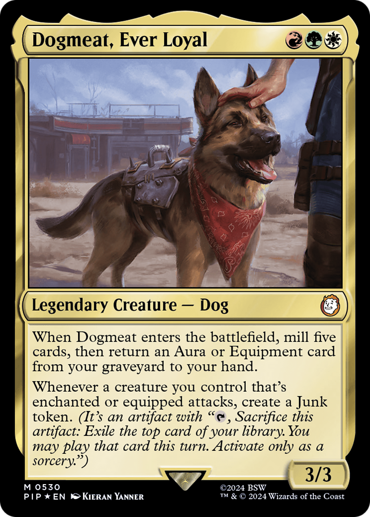 Dogmeat, Ever Loyal (Surge Foil) [Fallout] | Arkham Games and Comics