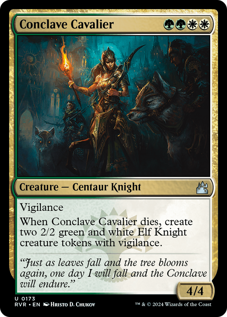 Conclave Cavalier [Ravnica Remastered] | Arkham Games and Comics