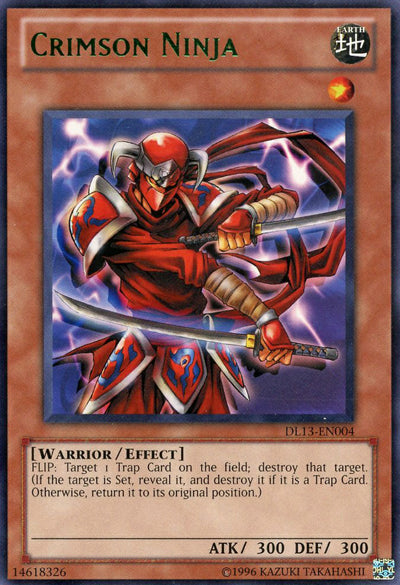 Crimson Ninja (Green) [DL13-EN004] Rare | Arkham Games and Comics