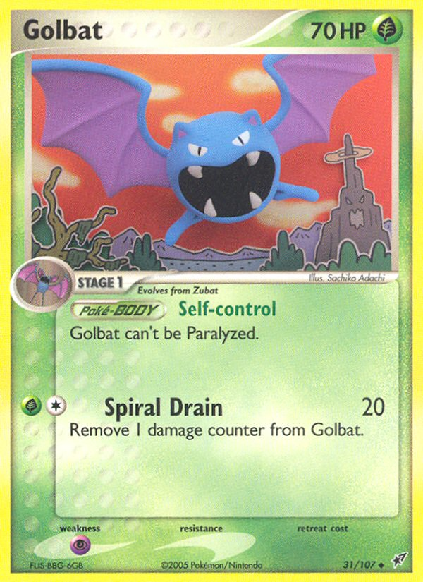 Golbat (31/107) [EX: Deoxys] | Arkham Games and Comics