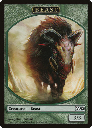 Beast Token [Magic 2010 Tokens] | Arkham Games and Comics