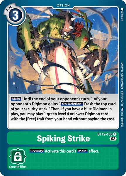 Spiking Strike [BT12-105] [Across Time] | Arkham Games and Comics