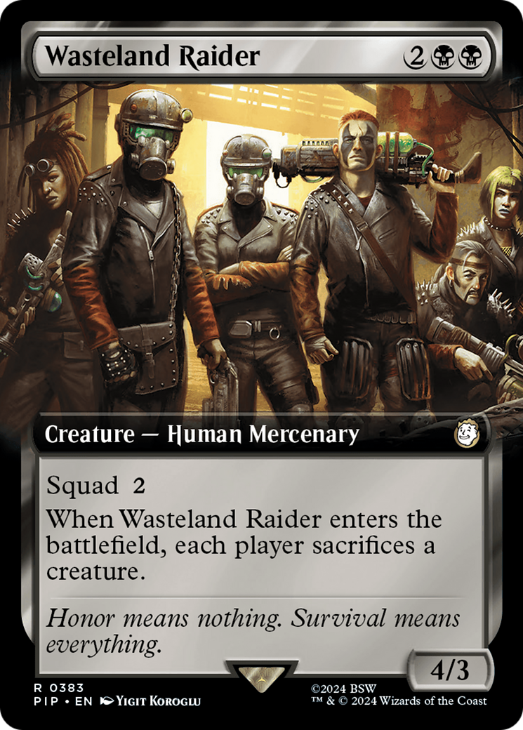 Wasteland Raider (Extended Art) [Fallout] | Arkham Games and Comics