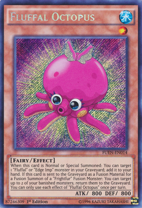 Fluffal Octopus [FUEN-EN014] Secret Rare | Arkham Games and Comics