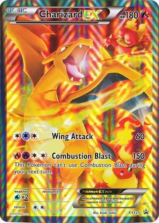 Charizard EX (XY121) (Jumbo Card) [XY: Black Star Promos] | Arkham Games and Comics