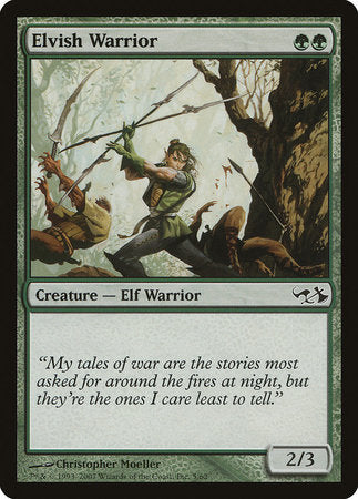 Elvish Warrior [Duel Decks: Elves vs. Goblins] | Arkham Games and Comics