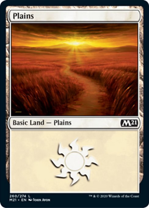 Plains [Core Set 2021] | Arkham Games and Comics