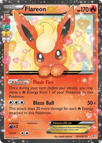 Flareon EX (RC6/RC32) [Generations: Radiant Collection] | Arkham Games and Comics