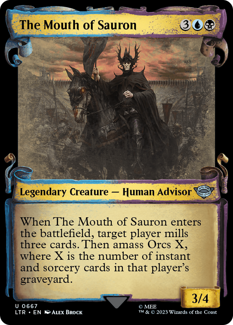 The Mouth of Sauron [The Lord of the Rings: Tales of Middle-Earth Showcase Scrolls] | Arkham Games and Comics