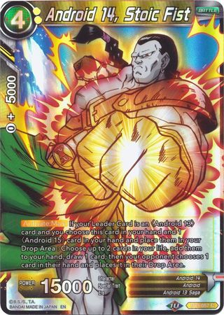 Android 14, Stoic Fist (Reprint) (BT9-057) [Battle Evolution Booster] | Arkham Games and Comics