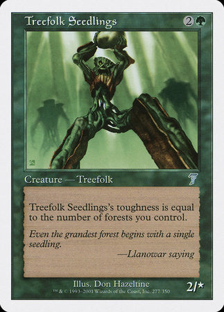 Treefolk Seedlings [Seventh Edition] | Arkham Games and Comics