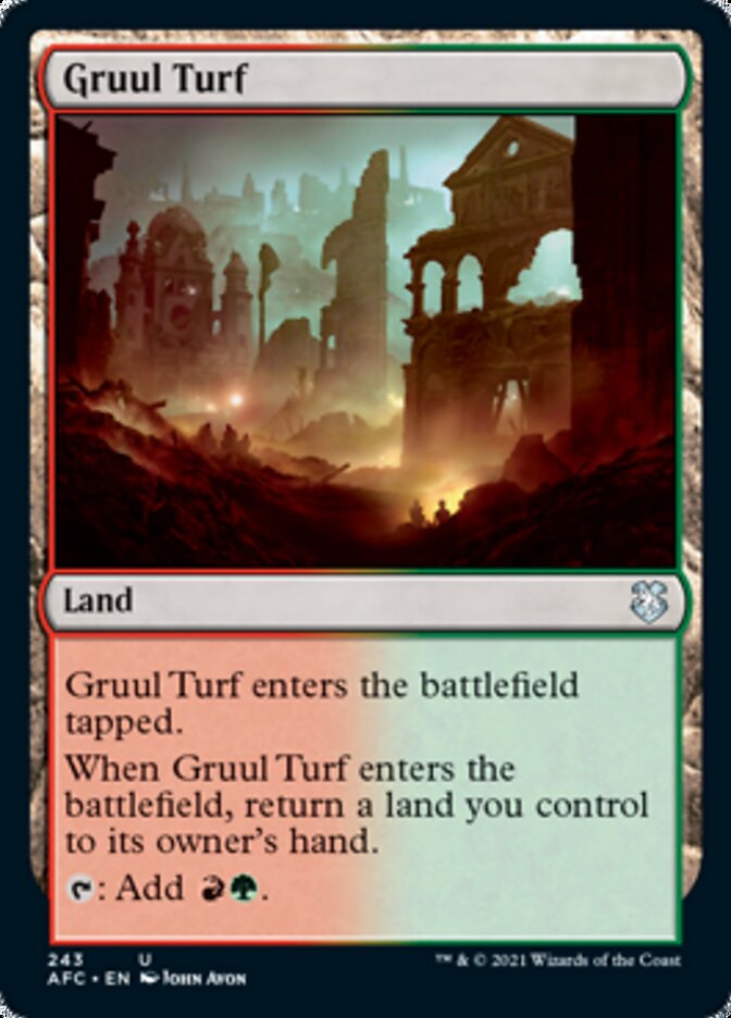 Gruul Turf [Dungeons & Dragons: Adventures in the Forgotten Realms Commander] | Arkham Games and Comics