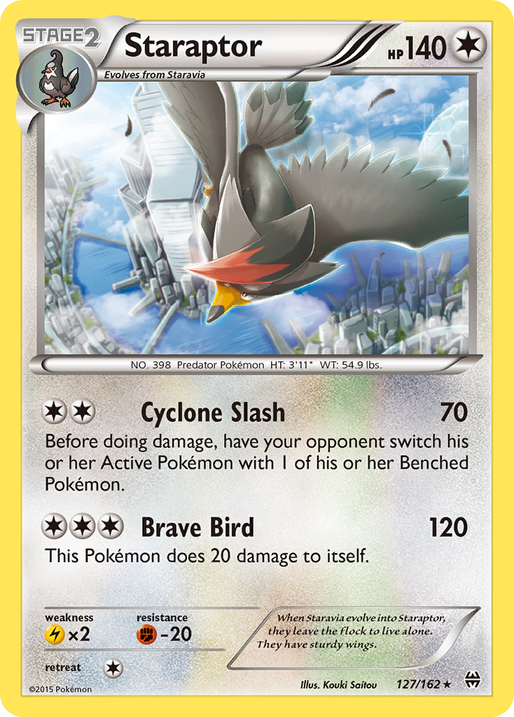 Staraptor (127/162) [XY: BREAKthrough] | Arkham Games and Comics