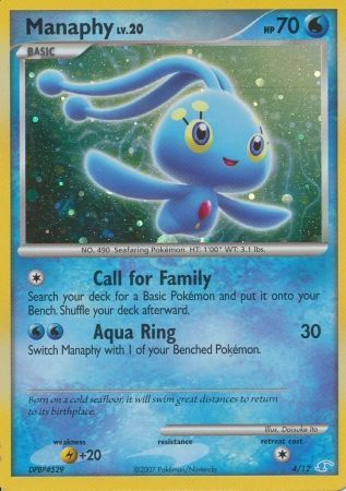 Manaphy (4/12) [Diamond & Pearl: Trainer Kit - Manaphy] | Arkham Games and Comics