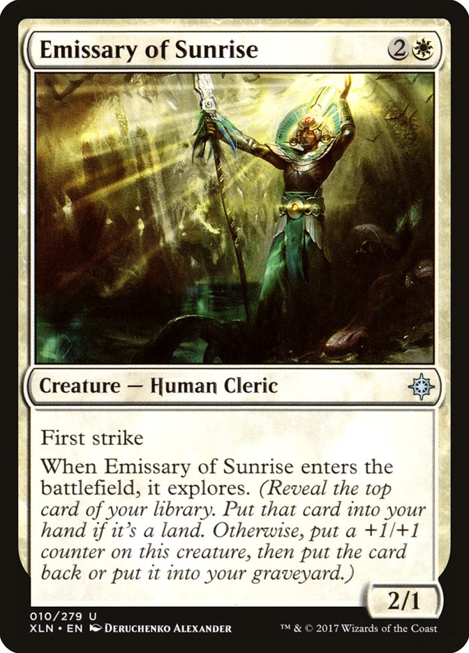 Emissary of Sunrise [Ixalan] | Arkham Games and Comics