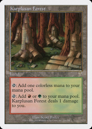 Karplusan Forest [Seventh Edition] | Arkham Games and Comics