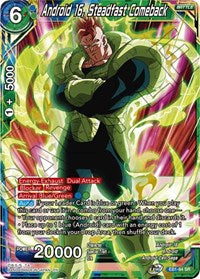 Android 16, Steadfast Comeback (EB1-64) [Battle Evolution Booster] | Arkham Games and Comics