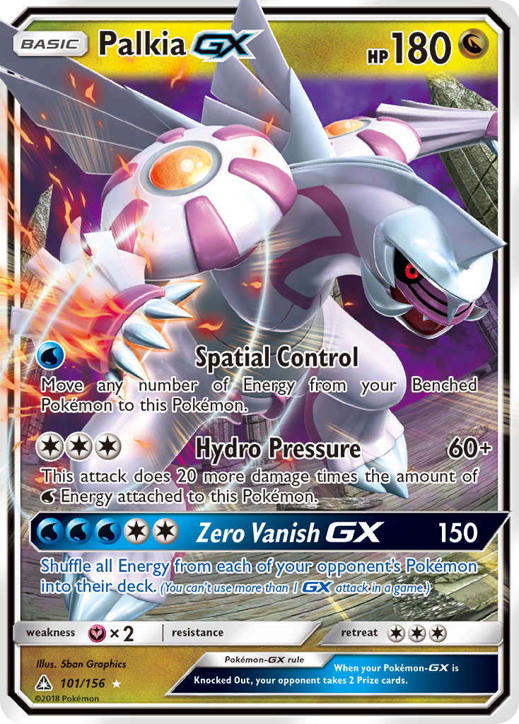 Palkia GX (101/156) [Sun & Moon: Ultra Prism] | Arkham Games and Comics