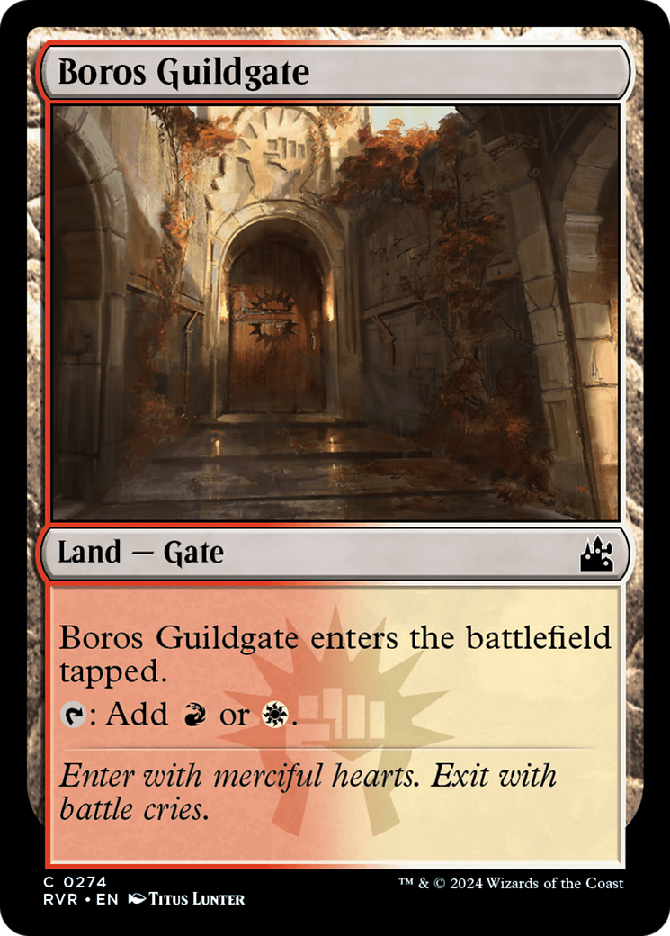 Boros Guildgate [Ravnica Remastered] | Arkham Games and Comics