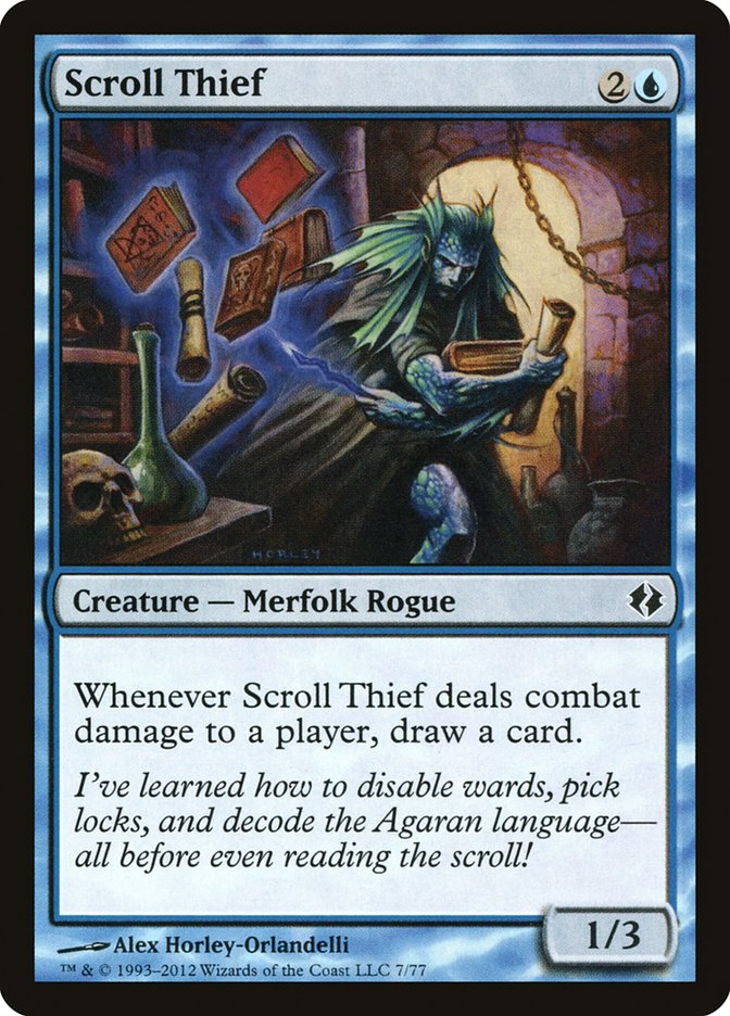 Scroll Thief [Duel Decks: Venser vs. Koth] | Arkham Games and Comics