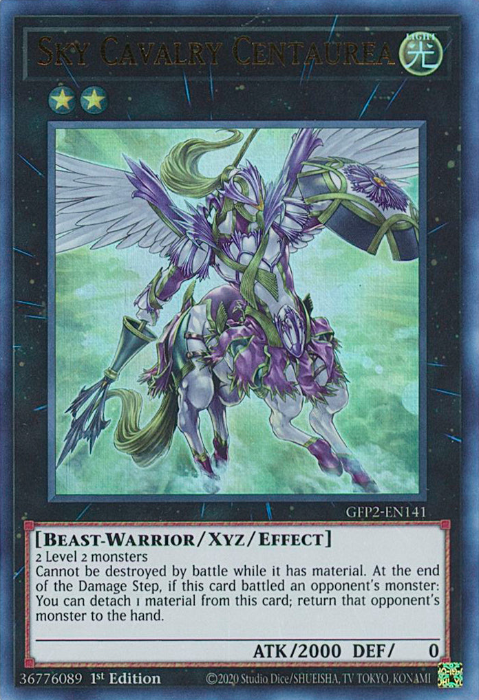 Sky Cavalry Centaurea [GFP2-EN141] Ultra Rare | Arkham Games and Comics