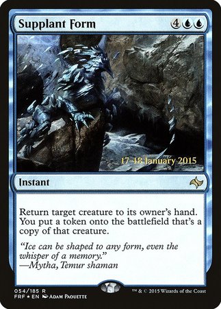 Supplant Form [Fate Reforged Promos] | Arkham Games and Comics