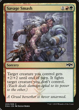 Savage Smash [Ravnica Allegiance] | Arkham Games and Comics