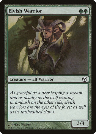 Elvish Warrior [Duels of the Planeswalkers] | Arkham Games and Comics