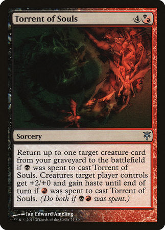 Torrent of Souls [Duel Decks: Sorin vs. Tibalt] | Arkham Games and Comics