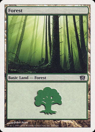 Forest (348) [Eighth Edition] | Arkham Games and Comics