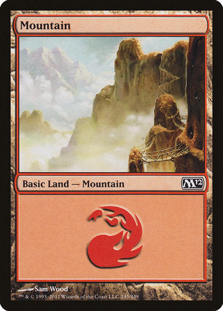 Mountain (245) [Magic 2012] | Arkham Games and Comics