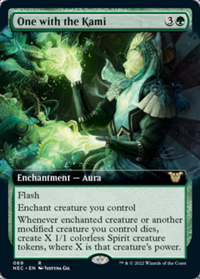 One with the Kami (Extended) [Kamigawa: Neon Dynasty Commander] | Arkham Games and Comics