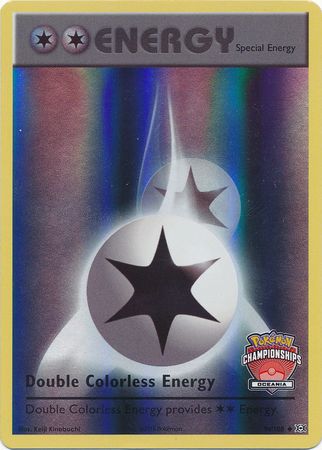 Double Colorless Energy (90/108) (Oceania Championship Promo) [XY: Evolutions] | Arkham Games and Comics