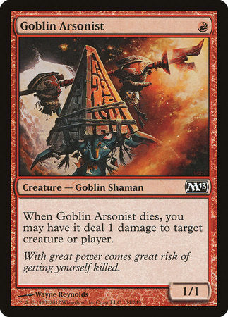 Goblin Arsonist [Magic 2013] | Arkham Games and Comics