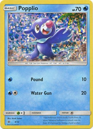 Popplio (4/12) [McDonald's Promos: 2017 Collection] | Arkham Games and Comics