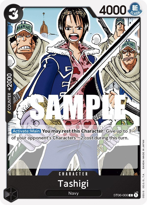 Tashigi [Starter Deck: Absolute Justice] | Arkham Games and Comics