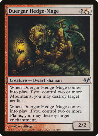 Duergar Hedge-Mage [Eventide] | Arkham Games and Comics