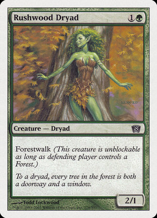 Rushwood Dryad [Eighth Edition] | Arkham Games and Comics