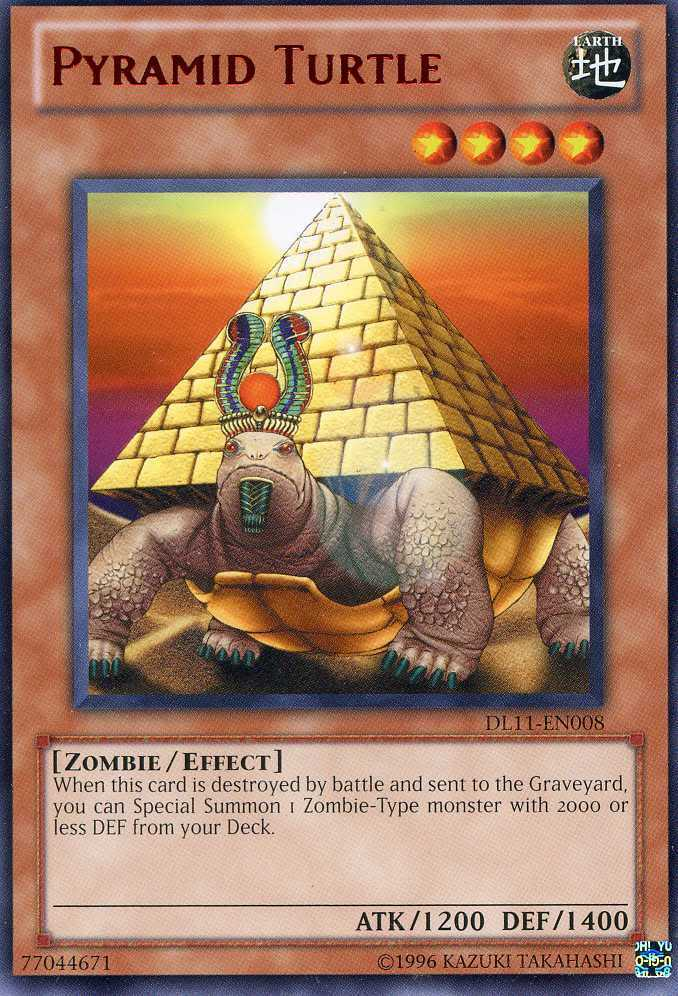 Pyramid Turtle (Red) [DL11-EN008] Rare | Arkham Games and Comics