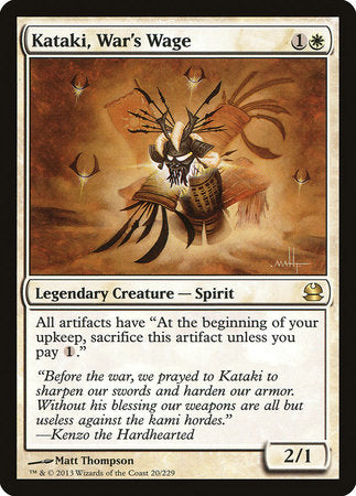 Kataki, War's Wage [Modern Masters] | Arkham Games and Comics
